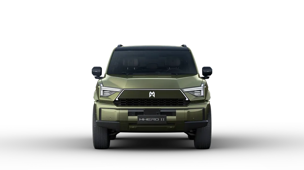 Frontal del MHERO II en color verde