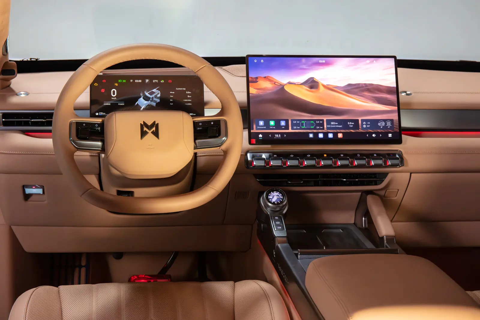 Cabina real del MHERO II